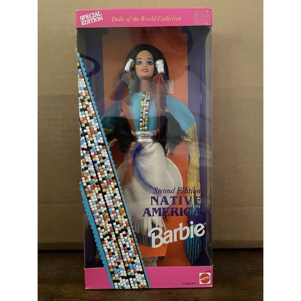 Vintage Native American Barbie Doll‎ 2nd Edition 1993 Mattel - NRFP